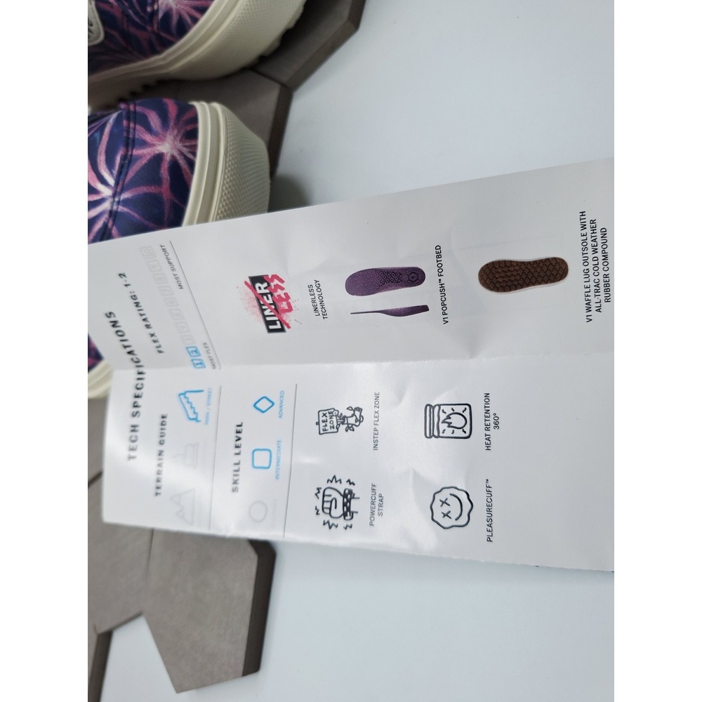 MEN Vans Hi-Standard LL DX Pro Snowboard Boots 11 Mike Rav Pro Purple Grape Rare - Picture 11 of 16